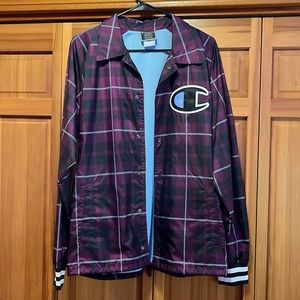 Champion Plaid Rain Jacket